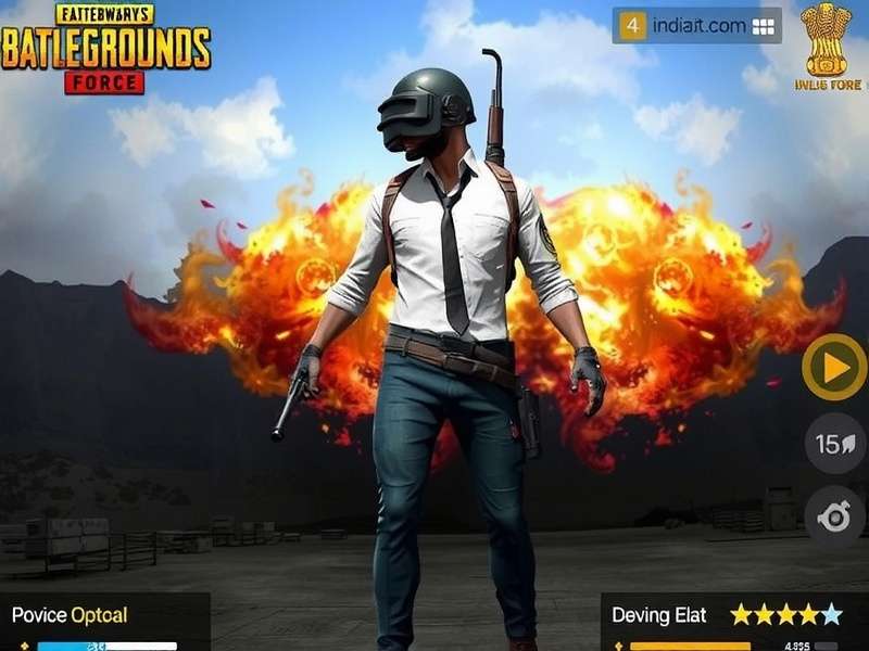 India PUBG Force Weapon Loadouts